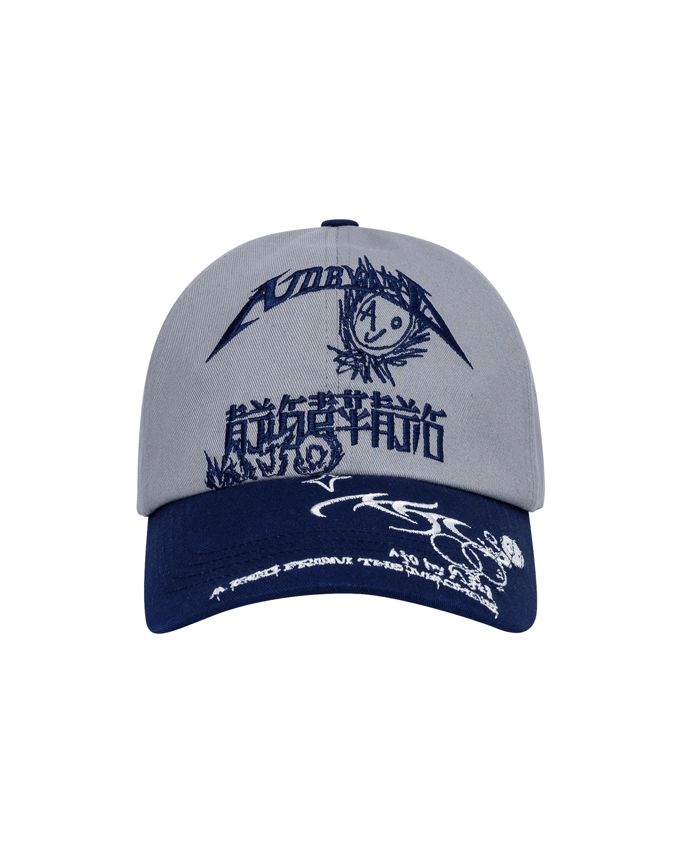 【AJO AJOBYAJO】24SS★ [PBA] AJO Pictogram Applique Cap 아조바이아조(AJOBYAJO) [PBA] AJO Pictogram Nylon Applique